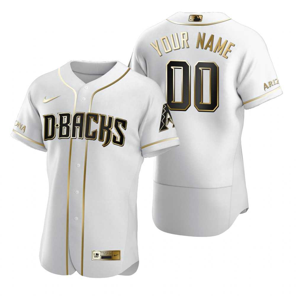 Arizona Diamondbacks Customized Nike White Stitched MLB Flex Base Golden Edition Jersey,We sell and wholesale Arizona Diamondbacks Customized Nike White Stitched MLB Flex Base Golden Edition Jersey on line form chian!